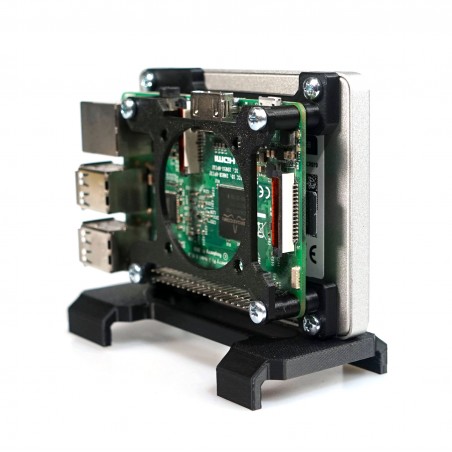 Multi Raspberry Pi Server Case TerraPi Raspberry Pi Case with SSD or HDD 2.5″ support / Pi NAS Server ...