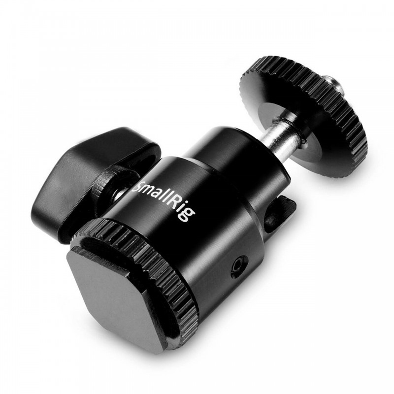 SmallRig 1/4" Camera Hot / Cold shoe Mount with Additional 1/4" Screw 761