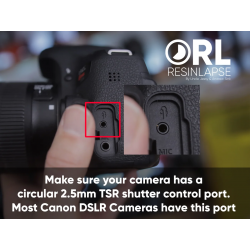 RESINLAPSE CABLE FOR CANON DSLR